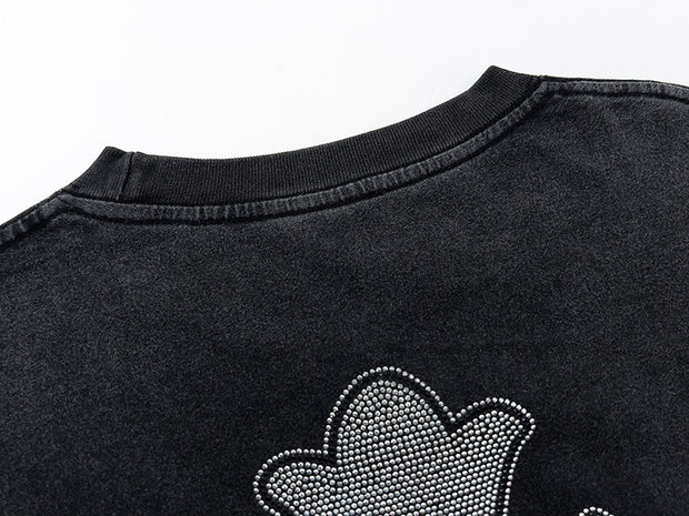 CHROME HEART GREY STONE TEE