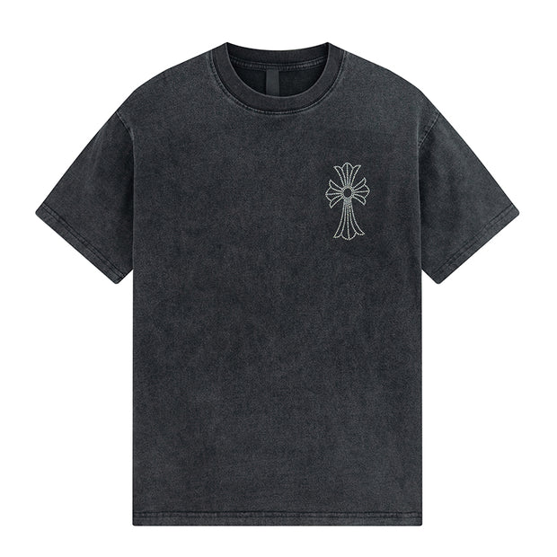 CHROME HEART GREY STONE TEE