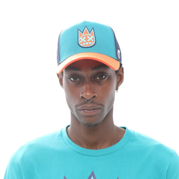 CULT MESH BABY BLUE / ORANGE