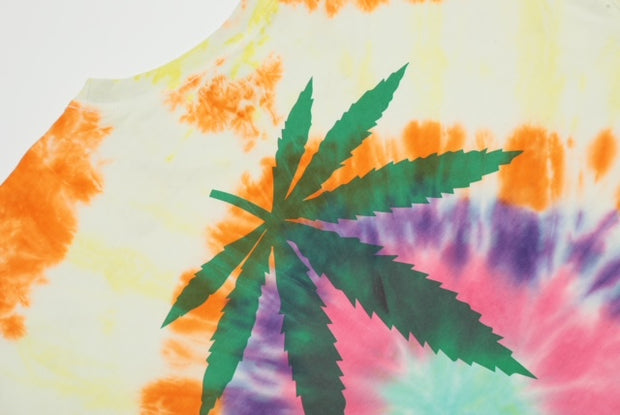 Tie-dye print tee