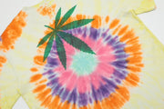 Tie-dye print tee