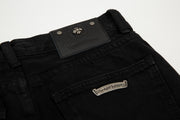CHROME HEART DENIM SHORT