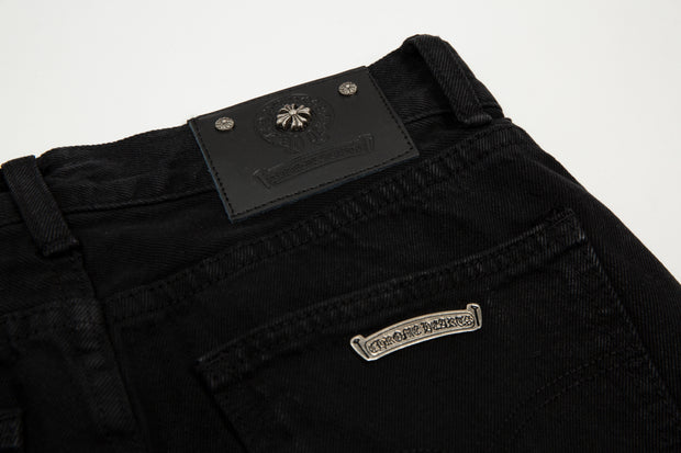 CHROME HEART DENIM SHORT