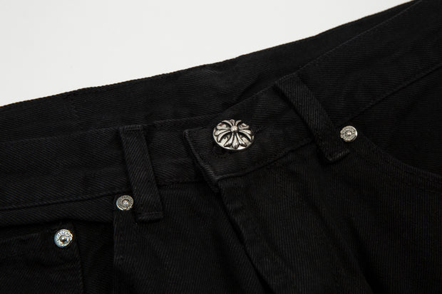 CHROME HEART DENIM SHORT
