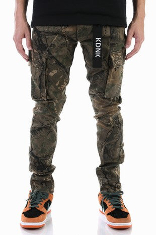 KDNK CAMO CARGO PANTS