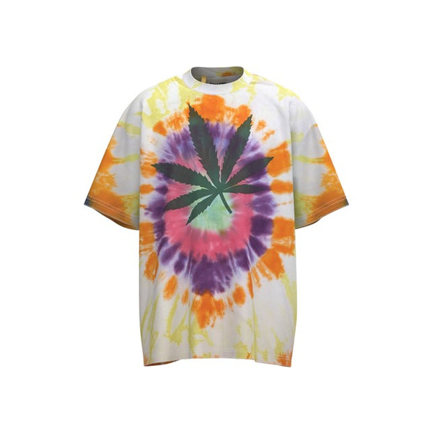 Tie-dye print tee