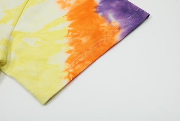 Tie-dye print tee