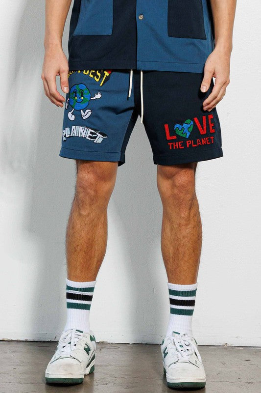 BEST PLANET WOVEN SHIRT & SHORT