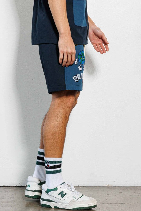 BEST PLANET WOVEN SHIRT & SHORT
