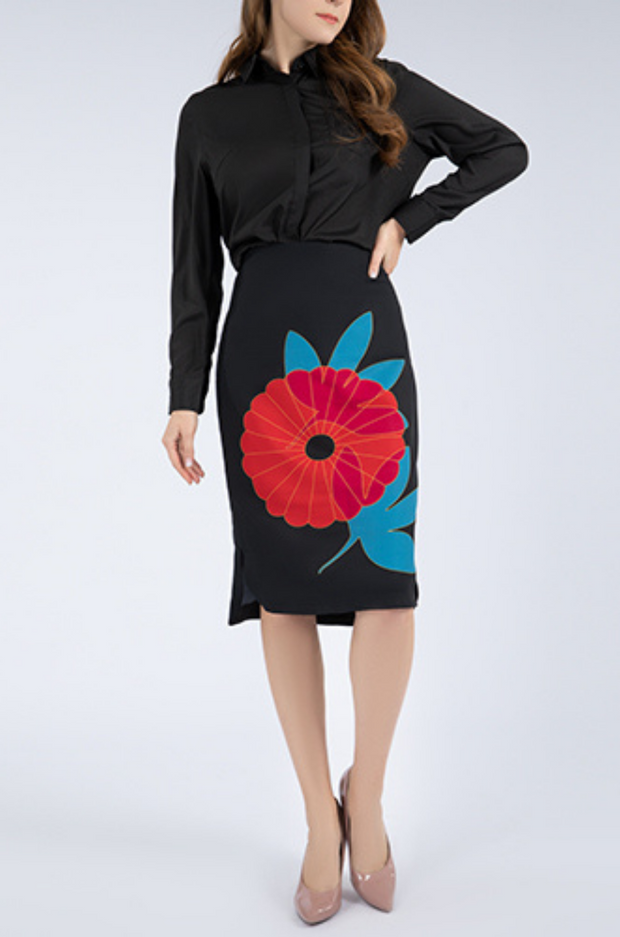 AMBER flower skirt