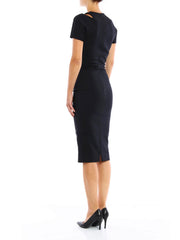 MILAN Cutout shoulder dress