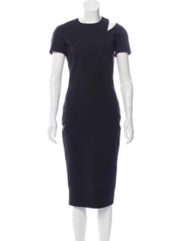 MILAN Cutout shoulder dress