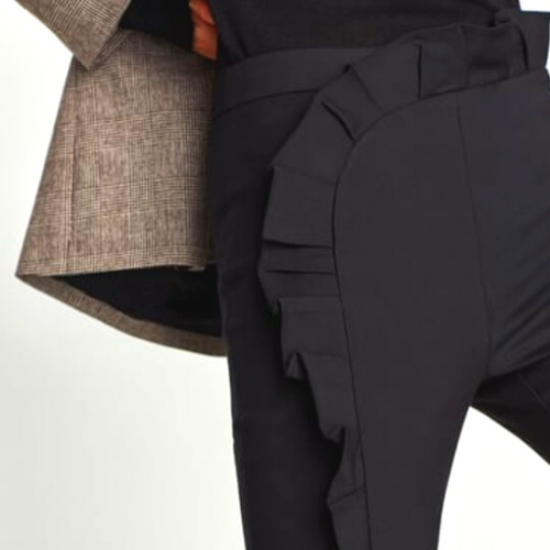 LUCIA Vertical Ruffle Pant