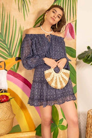GAYLE CROPPED BUBBLE BLOUSE