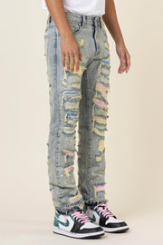 FIRST ROW COLOR DENIM
